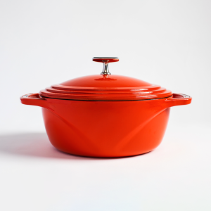 USA Enamel? Cast Iron Dutch Oven