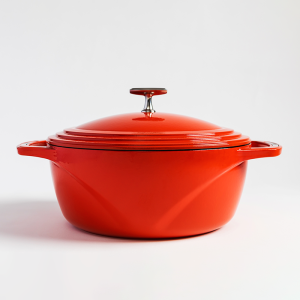 USA Enamel? Cast Iron Dutch Oven