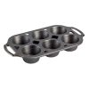 Seasoned Cast Iron Muffin Pan