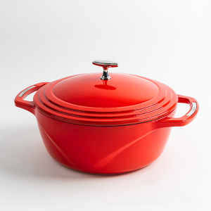 USA Enamel? Cast Iron Dutch Oven