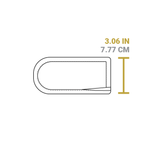 Conversation Heart Handle Holders. Set of Two