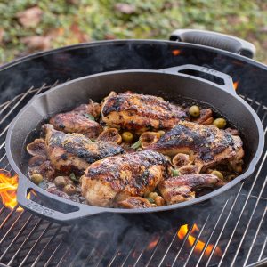 Cast Iron Dual-Handle Pan