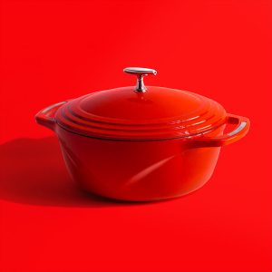 USA Enamel? Cast Iron Dutch Oven