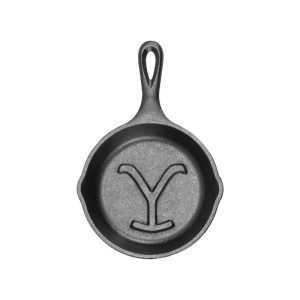 Yellowstone? 5 Inch Seasoned Cast Iron Power Y Mini Skillet