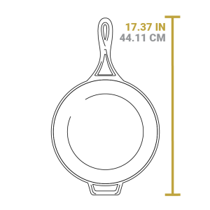 Blacklock 4 Quart Lightweight Cast Iron Deep Skillet With Lid