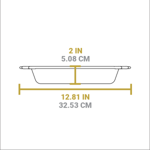 10.25 Inch Seasoned Cast Iron Baker’s Skillet