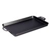 15.5 x 10.5 Inch Seasoned Cast Iron Baking Pan