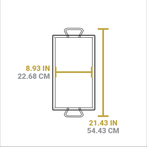 18 x 10 Inch Seasoned Carbon Steel Griddle?