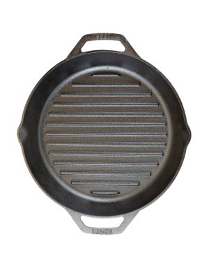 Dual Handle Cast Iron Grill Pan