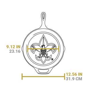 12 Inch Cast Iron Scouts Skillet?