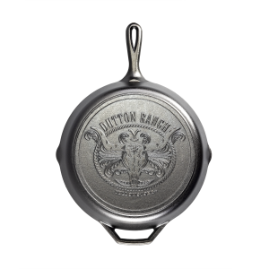 Yellowstone 12 Inch Cast Iron Steer Skillet