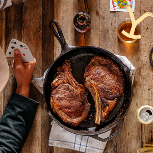 Yellowstone 12 Inch Cast Iron Steer Skillet