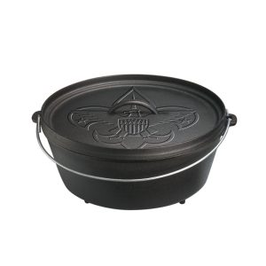 Cast Iron Boy Scout Camp Dutch Oven