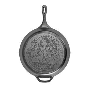 13.25 Inch Light of a Clear Blue Morning Dolly Parton Skillet