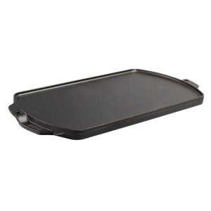 19 x 9.5 Inch Seasoned Cast Iron Reversible Grill/Griddle