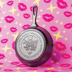 8 inch Jolene Dolly Parton Skillet