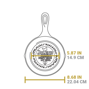 8 inch Jolene Dolly Parton Skillet