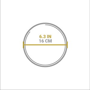 6.25 Inch Seasoned Cast Iron Burger Press