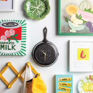 Dolly Parton 9 to 5 Skillet Clock