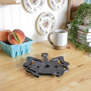8 Inch Love is Like a Butterfly Dolly Parton Trivet