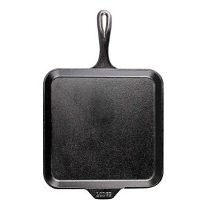11 Inch Seasoned Cast Iron Square Griddle