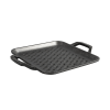 Chef Collection 11 Inch Cast Iron Square Grill Topper