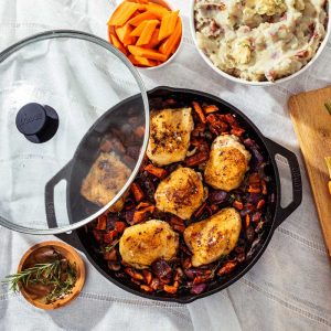 Chef Collection 12 Inch Cast Iron Everyday Pan?