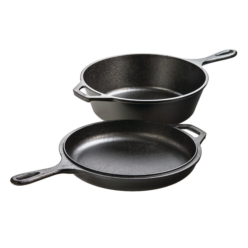 Seasoned Cast Iron Combo Cooker