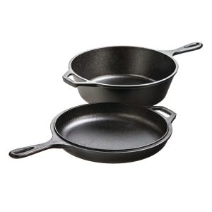Seasoned Cast Iron Combo Cooker