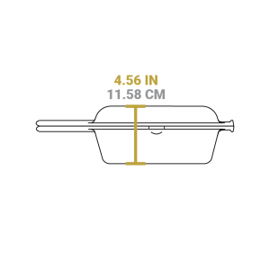 Wanderlust 3.2 Quart Cast Iron Cabin Combo Cooker