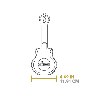 Dolly Parton Rockstar Guitar Mini Skillet