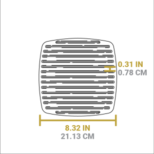 Seasoned Cast Iron Panini Press