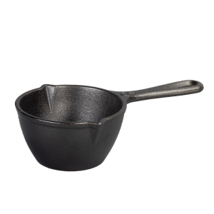 Seasoned Cast Iron Melting Pot