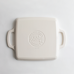 USA Enamel 11 Inch Enameled Cast Iron Grill Pan