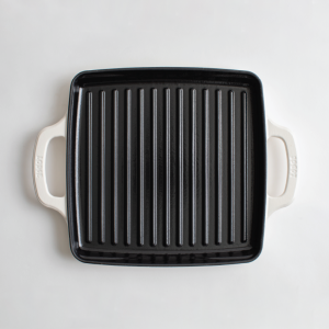 USA Enamel 11 Inch Enameled Cast Iron Grill Pan