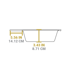 Cast Iron Covered Deep Skillet
