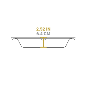 Cast Iron Dual-Handle Pan