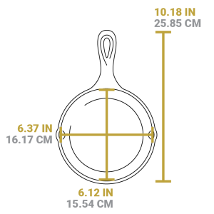 Heat-Treated Skillet