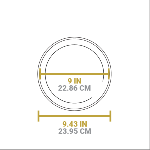 Round Serving Griddle