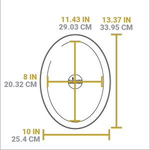 Oval Serving Griddles