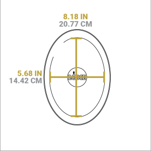 Oval Serving Griddles