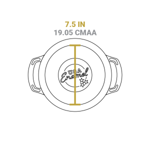 USA Enamel? Cast Iron Dutch Oven
