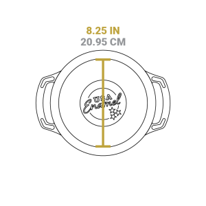 USA Enamel? Cast Iron Dutch Oven