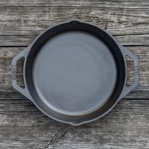 Cast Iron Dual-Handle Pan